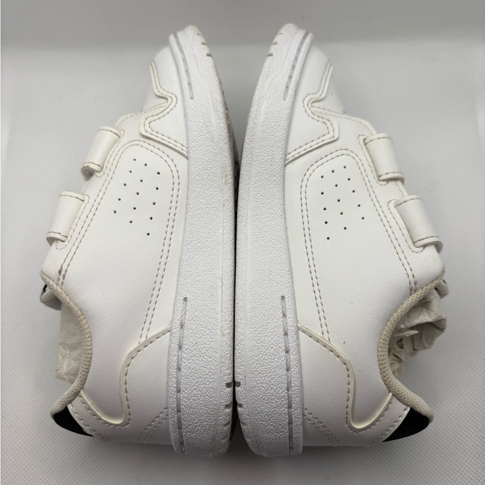 Adidas Kids Cream and White Velcro Sneakers - Picture 4 of 9